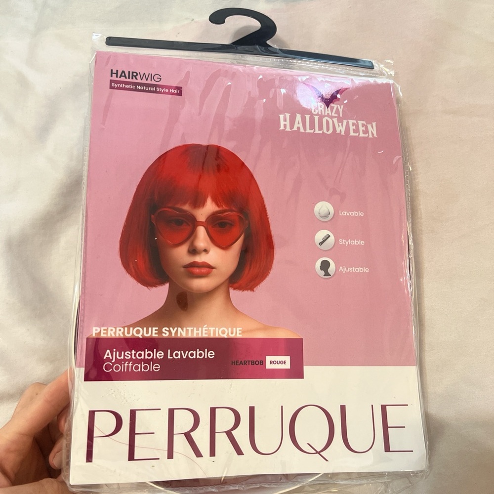 Red Synthetic Wig